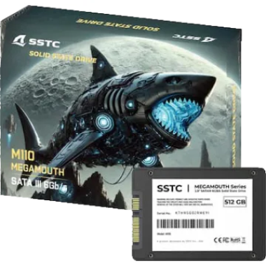 Ổ cứng SSD SSTC Megamouth 512GB Sata III