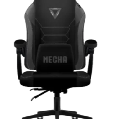 Ghế Gaming Centaur MECHA | Chân xoay kim loại, màu đen xám
