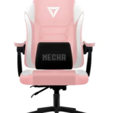 Ghế Gaming Centaur MECHA | Chân xoay kim loại, màu hồng