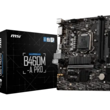 B460M-A PRO MSI Mainboard