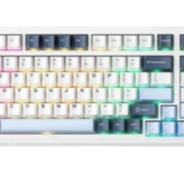 Bàn phím cơ không dây Machenike KG98 Tri-Mode RGB - White Blue / Purple-Gold Switch