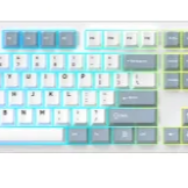 Bàn Phím Cơ Không Dây Dare-U EK106 Pro Haze Blue