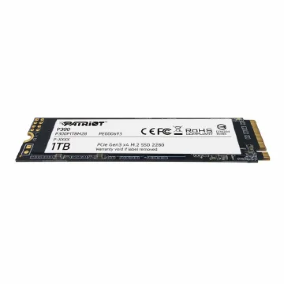 Ổ cứng SSD Patriot P300 1TB | PCIe Gen3 x4 NVMe, M.2 2280