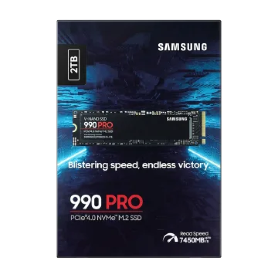 Ổ cứng SSD Samsung 990 PRO 2TB | PCIe Gen4 x4 NVMe, M.2 2280