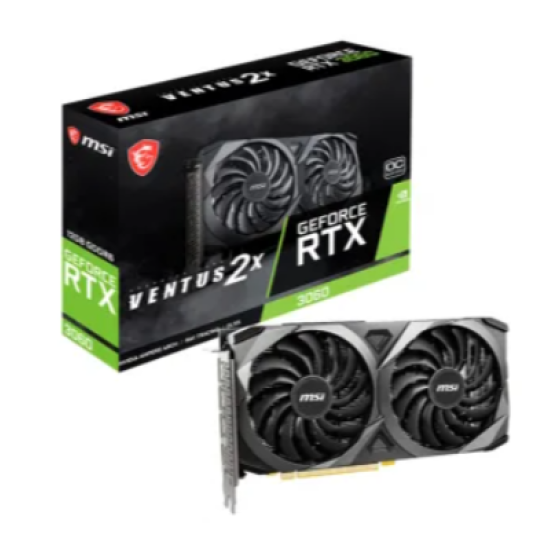 RTX 3060 VENTUS 2X OC MSI - 12GB DDR6 (Ưu đãi Build cùng PC)