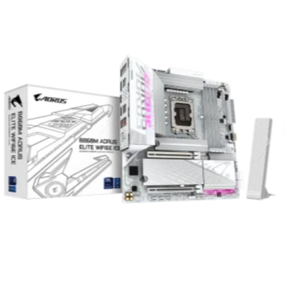 B860M AORUS ELITE WIFI 6E ICE DDR5 Gigabyte Mainboard