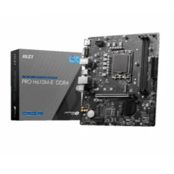 PRO H610M-E DDR4