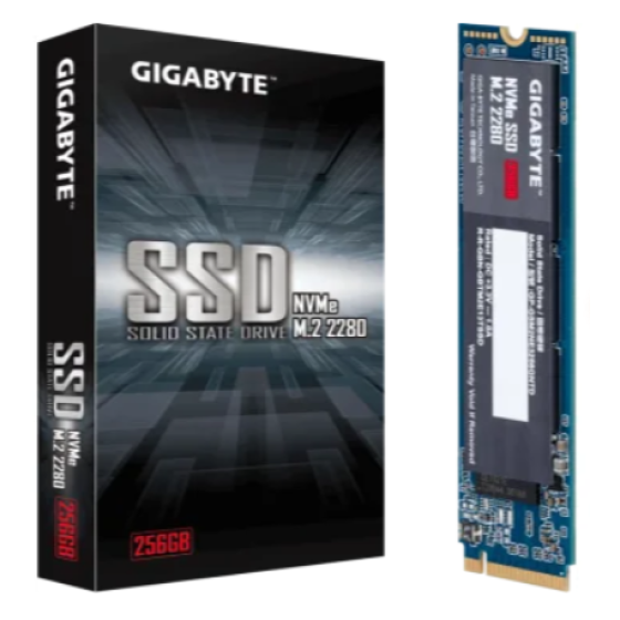 Ổ cứng SSD GIGABYTE M2 2280 256GB NVMe PCI-Express 3.0 x4