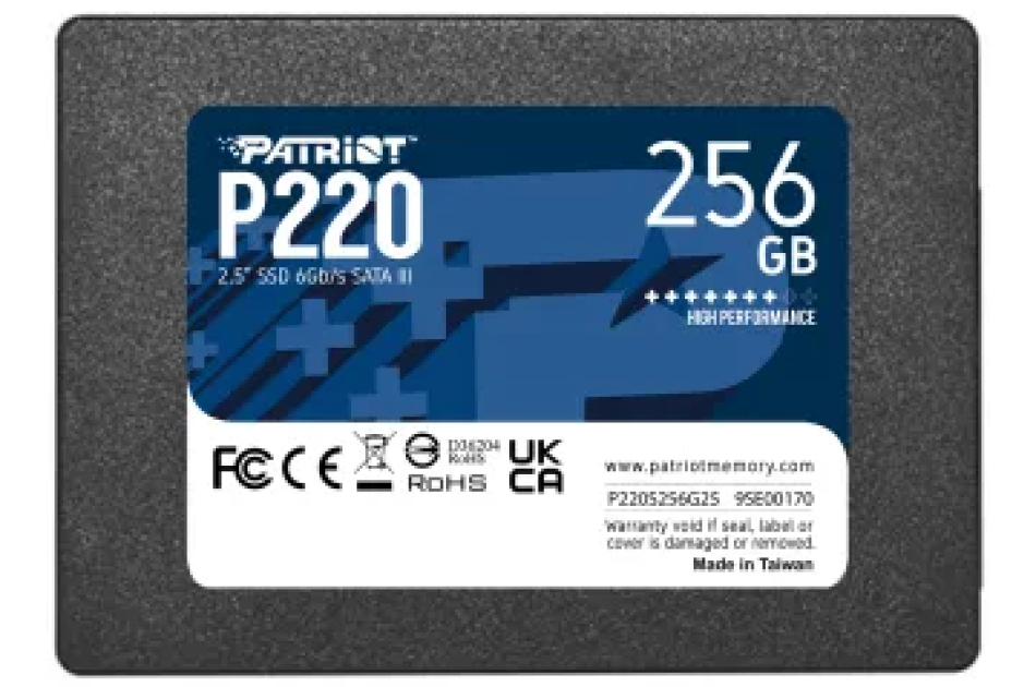 Ổ cứng SSD Patriot P220 256GB | SATA III, 2.5