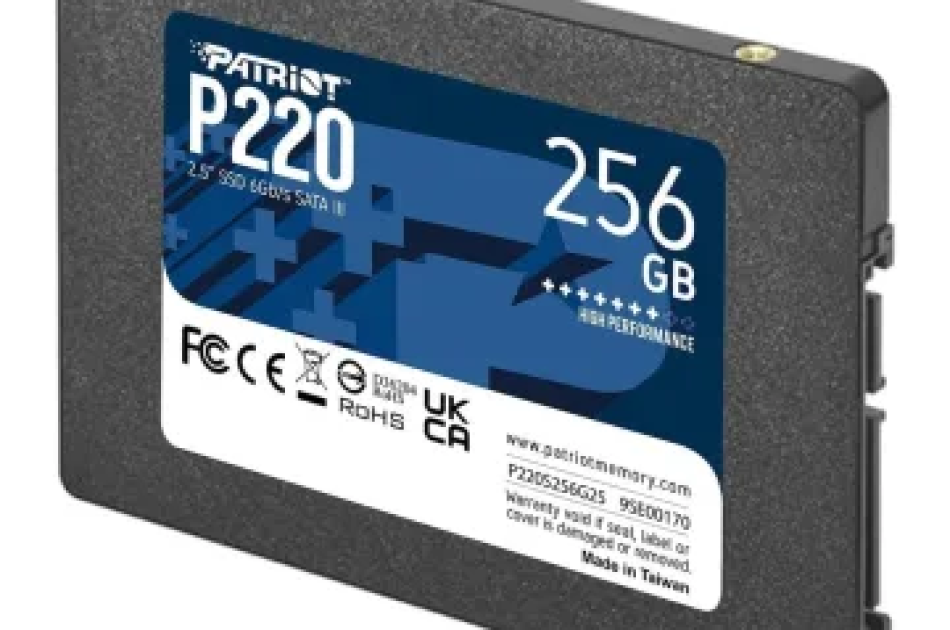 Ổ cứng SSD Patriot P220 256GB | SATA III, 2.5