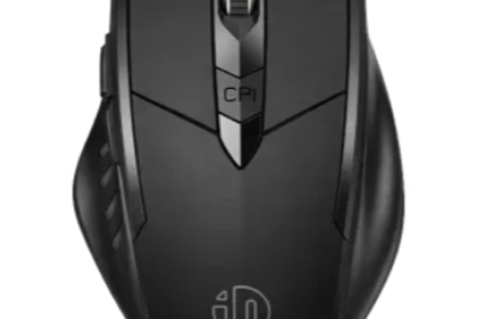 Chuột văn phòng INPHIC F1S Chính Hãng Wireless, 2400 DPI, 95g, Đen
